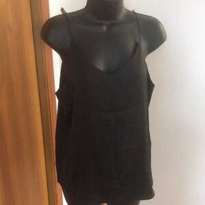 4x Black Women's Top Camisole Bundle Silk